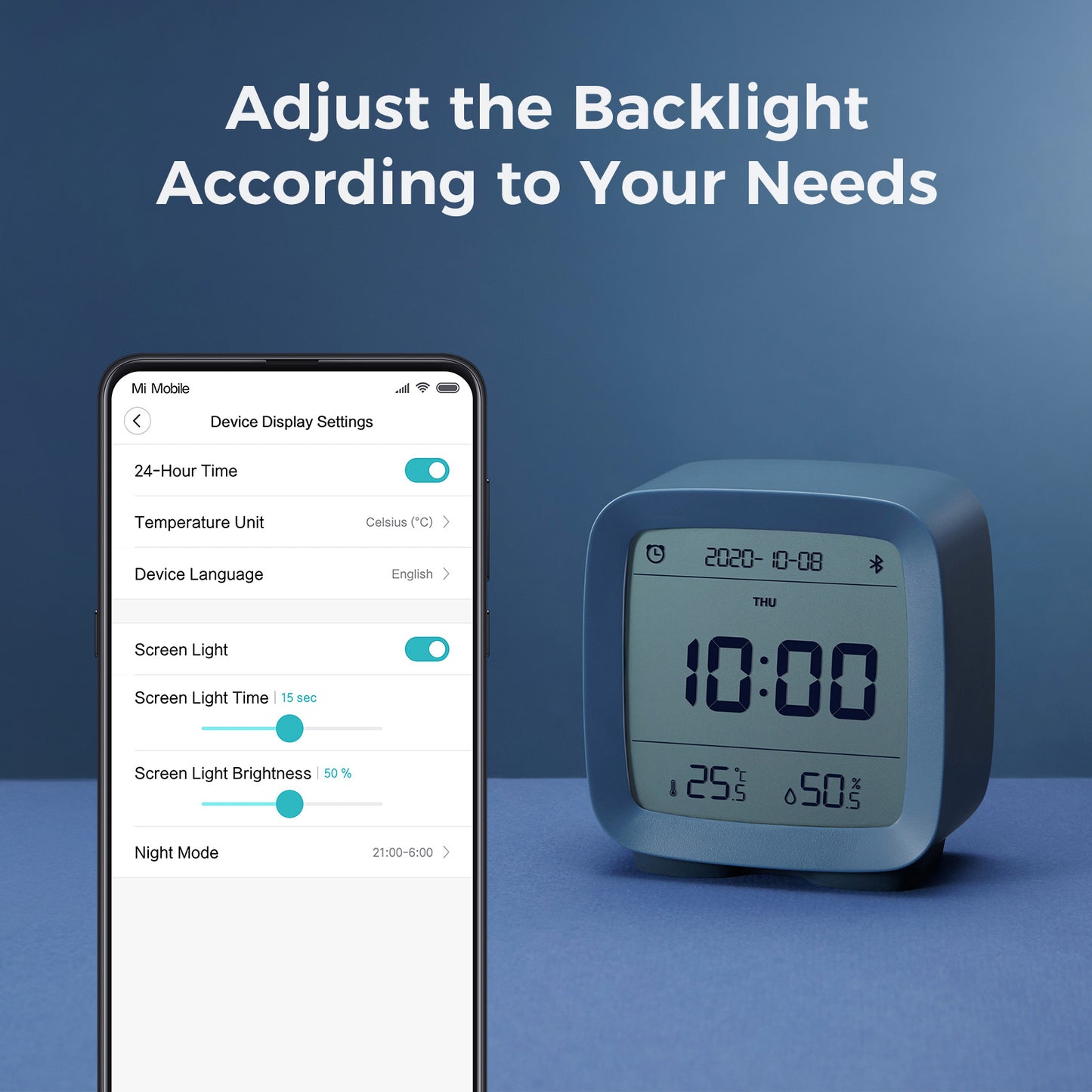 Qingping Bluetooth Alarm Clock