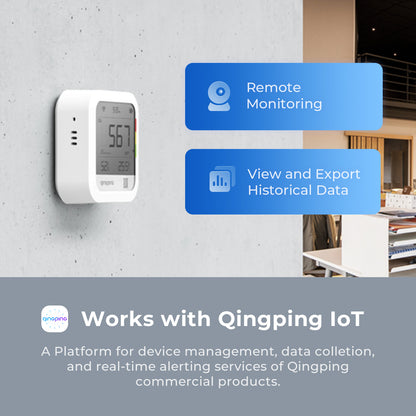 Qingping CO2 & Temp & RH Monitor