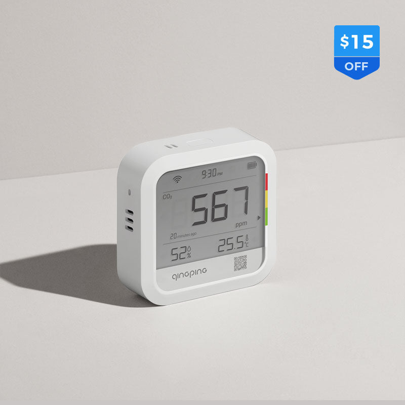 Qingping CO2 & Temp & RH Monitor